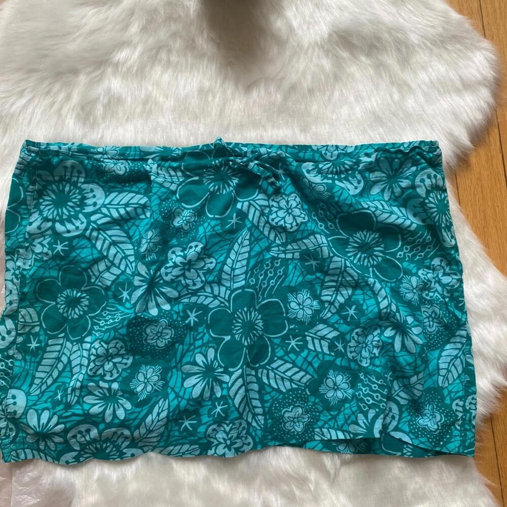 Ativa Blue Mini Pencil Skirt